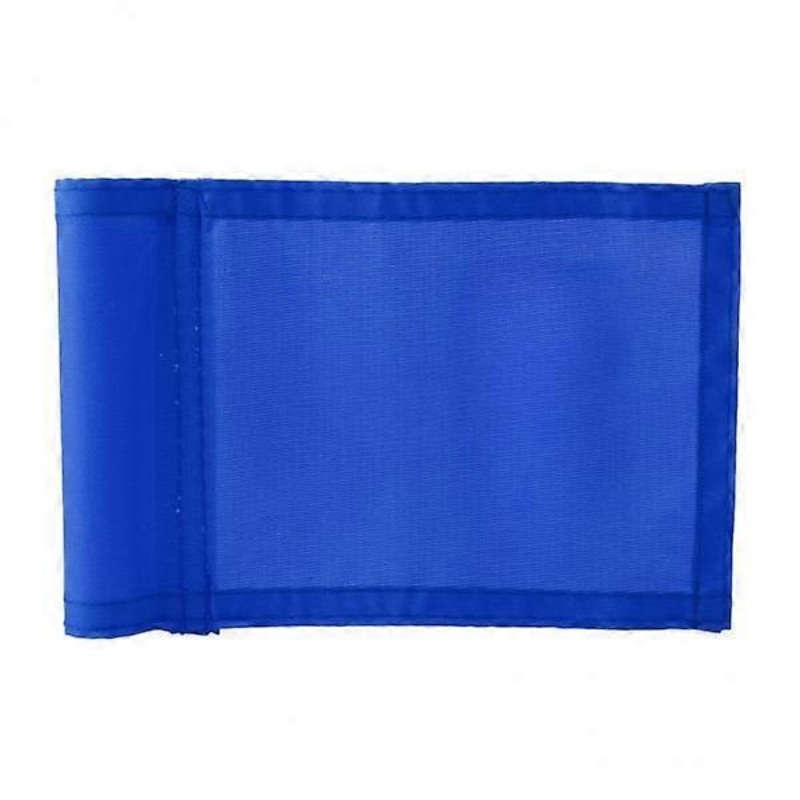2x Nylon Golf Hole Pole Flag Putting Green Flag Replacement for Golfer Practice