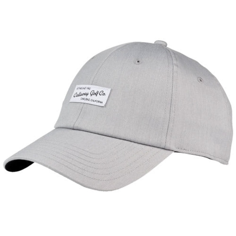 Callaway Relaxed Retro Adjustable Cap – Heather Grey