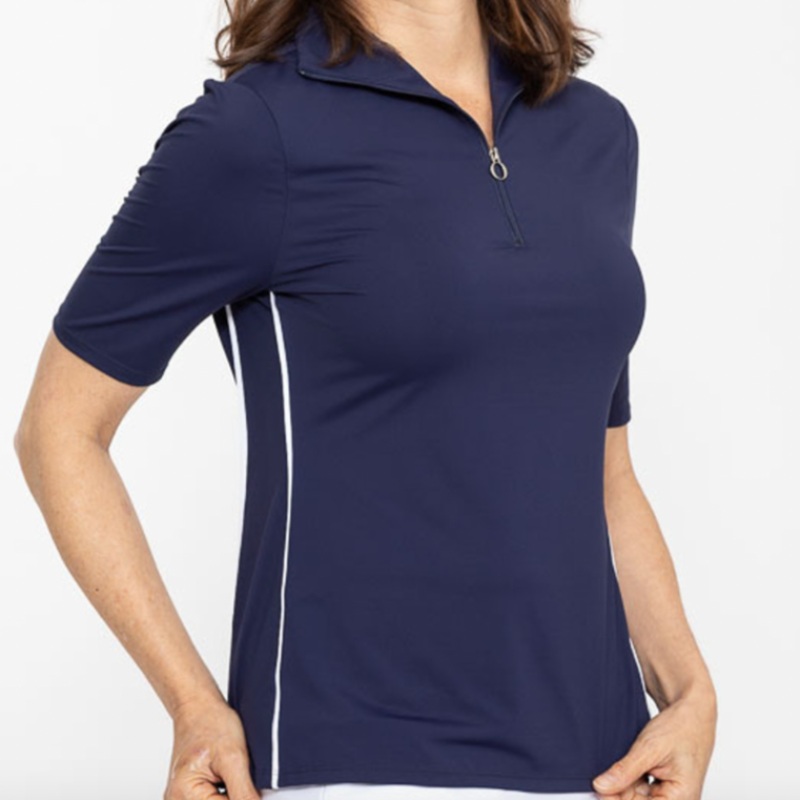 Kinona Keep It Covered S/S Top – Navy