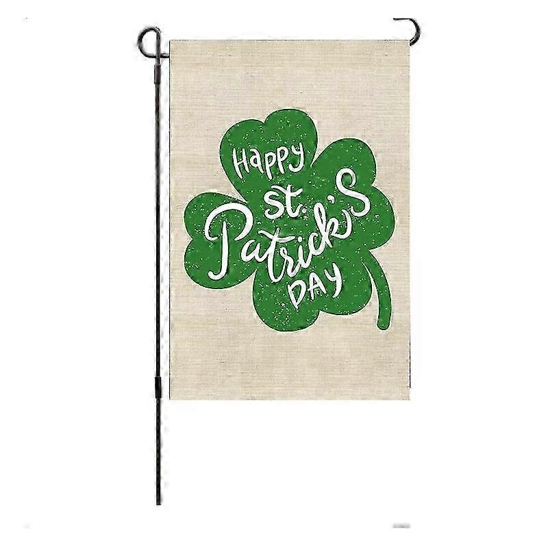 Polyester Shamrock Flag for Yard Party