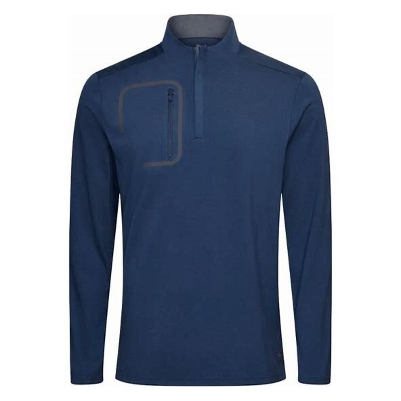 Puma Cloudspun Tech 1/4 Zip Pullover Deep Navy UK Size XL