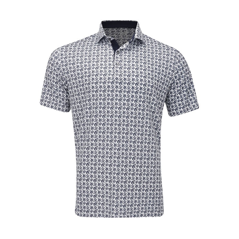 PUMA MATTR Essex Men’s Polo (White/Deep Navy)