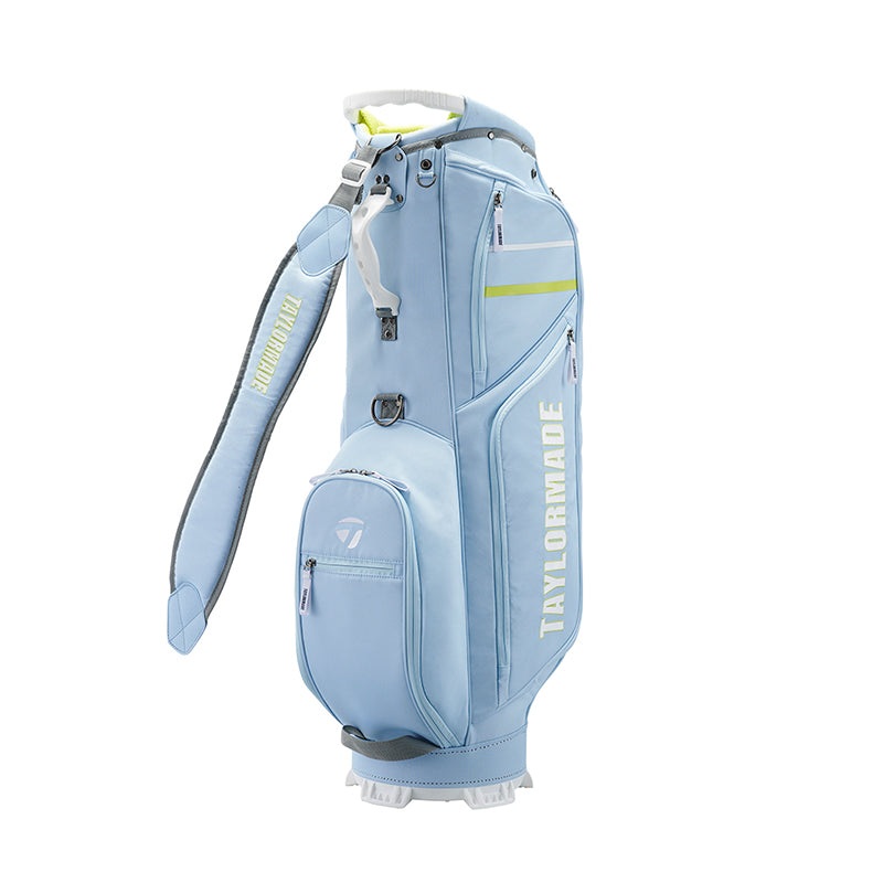 TAYLORMADE 9.5 Graphic Logo Cart Bag (Sax Blue)