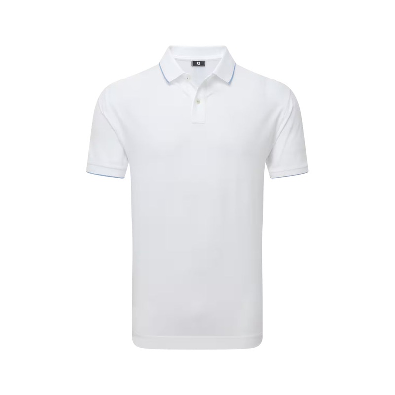 Tipped Pique Polo|White with Blue Jay|Navy with Taxi|S|M|L|XL|XXL