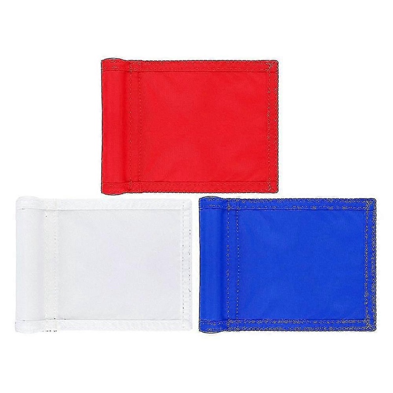 3pcs Golf Flag Golf Flag Solid Golf Flags With Tube Inserted Waterproof Putting Golf Flags 8 X 6 In-YuJia