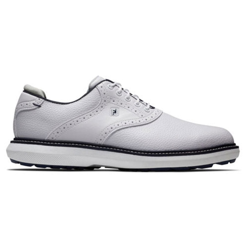 FJ Traditions Spikeless Shoes – White/Navy