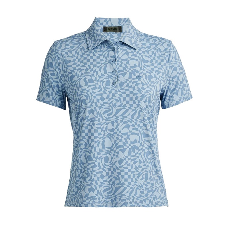 GFORE Distorted Women’s Polo (Fjord)