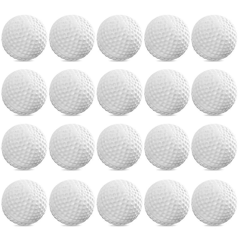 Mens Golf Balls Golf Practice Balls Plastic Golf Balls White Plastic Golf Balls Practice Accessories _ Newway