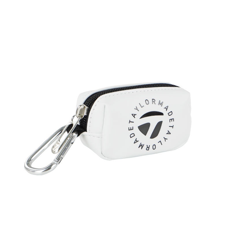 TAYLORMADE Circle Logo Ball Case (White)