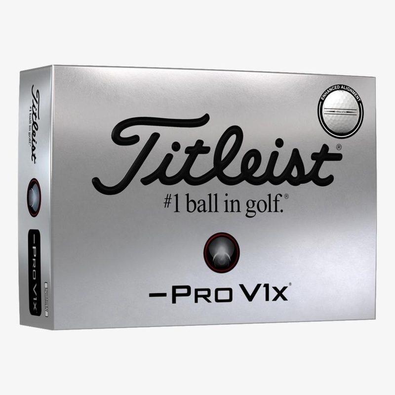 Titleist Pro V1x Left Dash – Enhanced Alignment