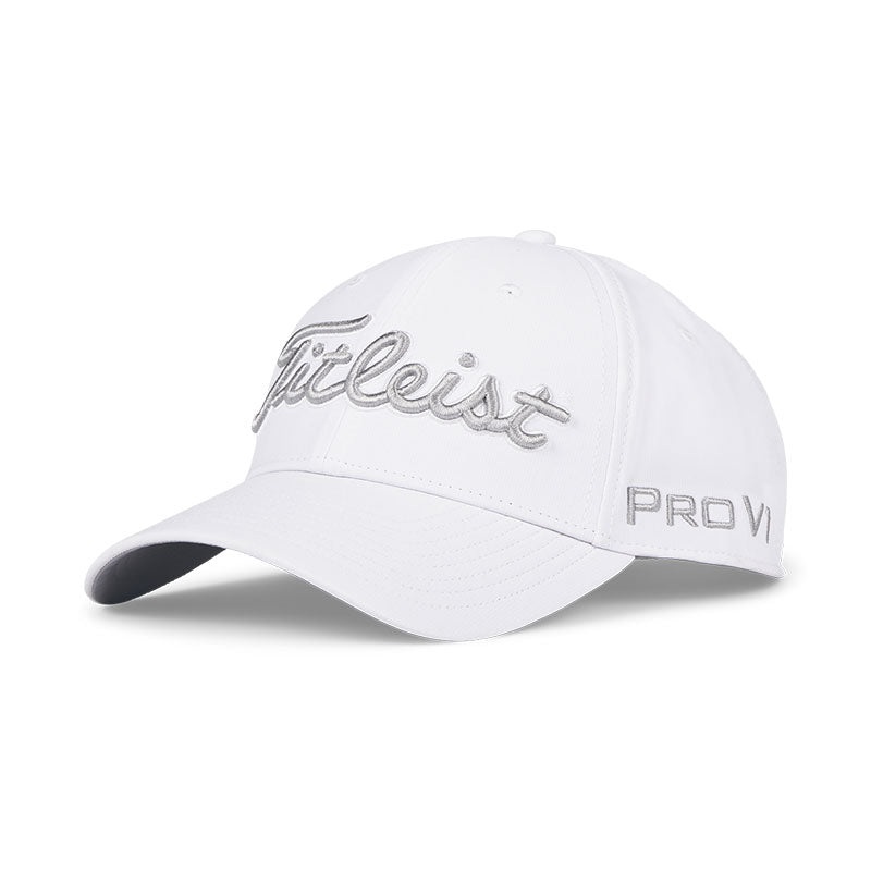 TITLEIST Tour Performance Men’s Cap (White/Grey)