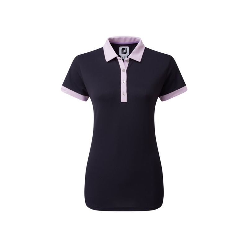 Women’s Colour Block Pique|Navy|S|M|L