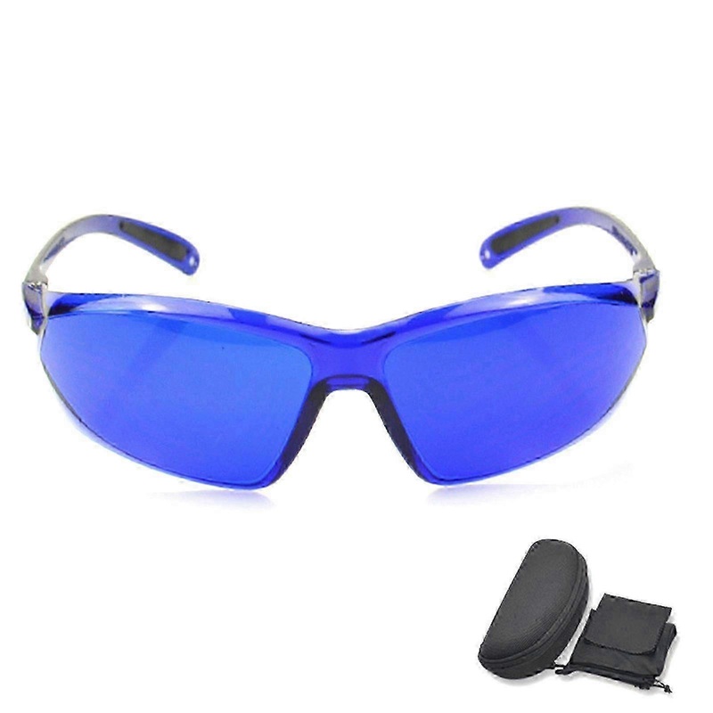 2025 Golf Balls Finder Glasses, High Definition Golf Balls Finder Golf Balls Finding Glasses with Blue Lens for Men or Women