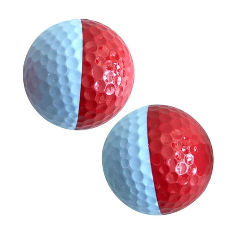 2pcs Golf Ball for Match Practice Play Golfer Gift