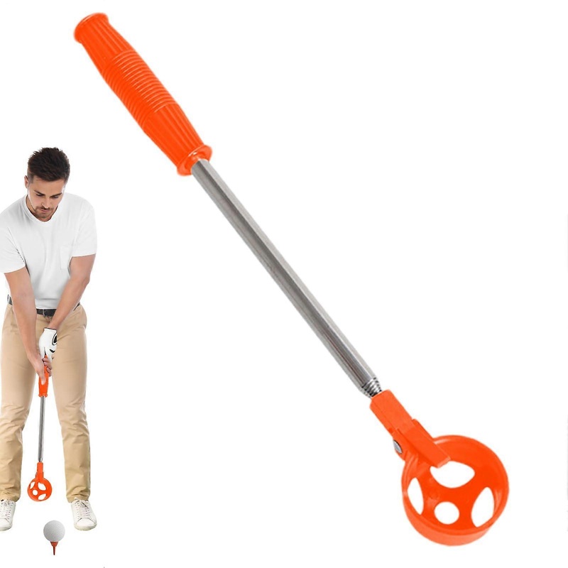 Golf Ball Retriever Telescopic Stainless Steel With Ball Grabber
