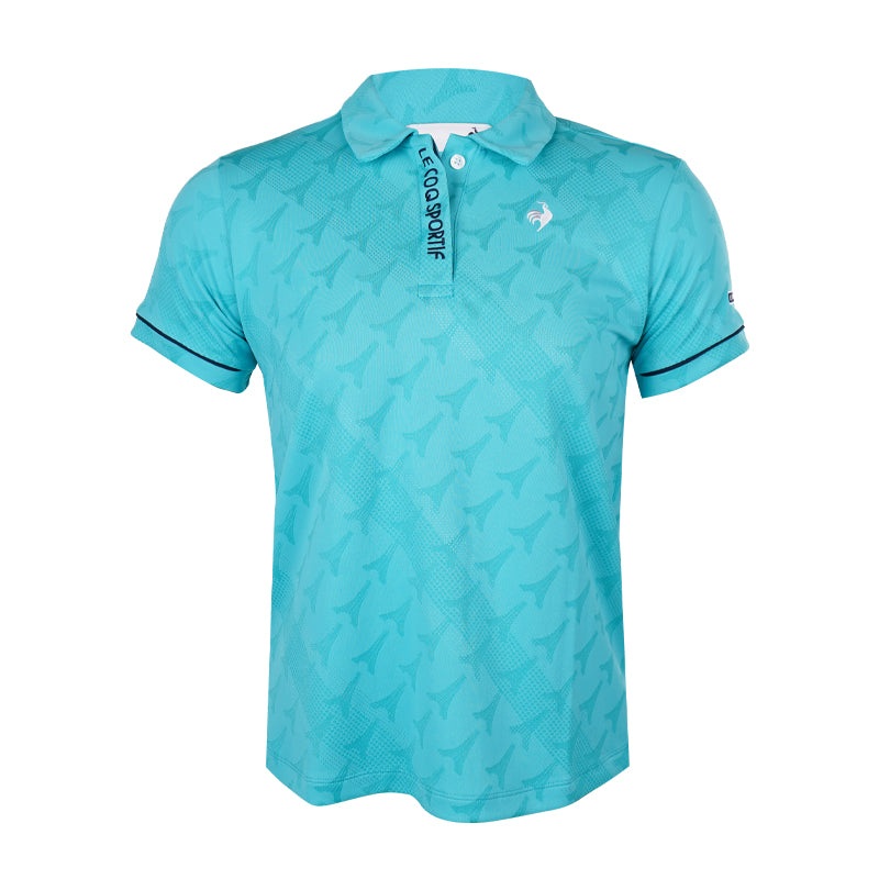LE COQ SPORTIF GOLF Eifeel Jacquard Men’s Polo (Green)
