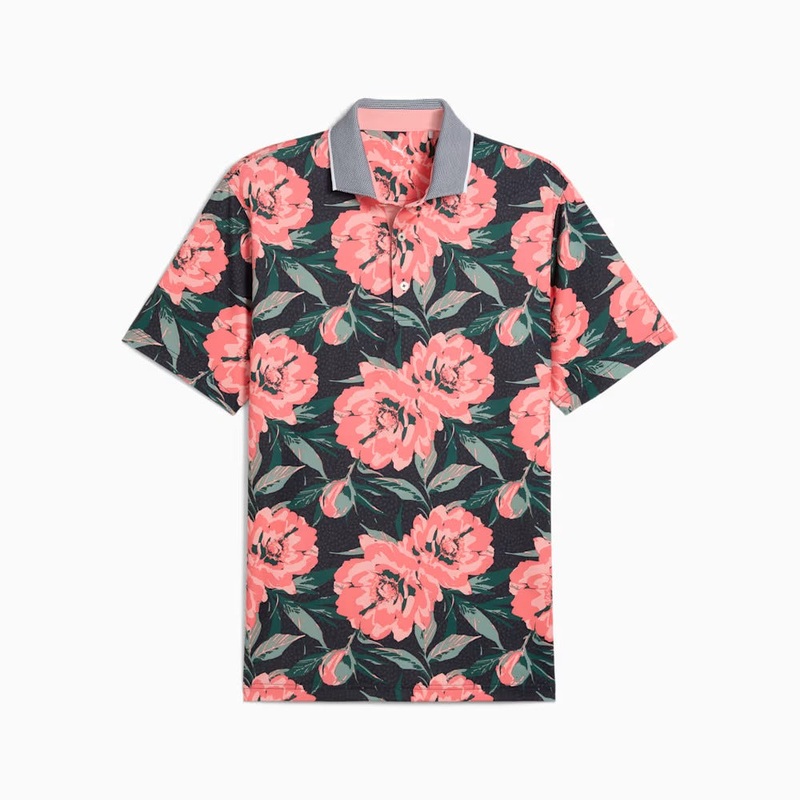 MATTR Beautiful Game Polo – Deep Navy/Red
