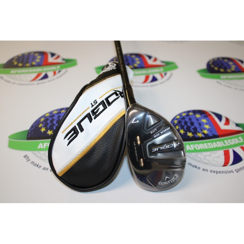 New Callaway Rogue St Max Os Lite #7 Hybrid Hzrdus Dtd 6.0 70G Graphite Stiff