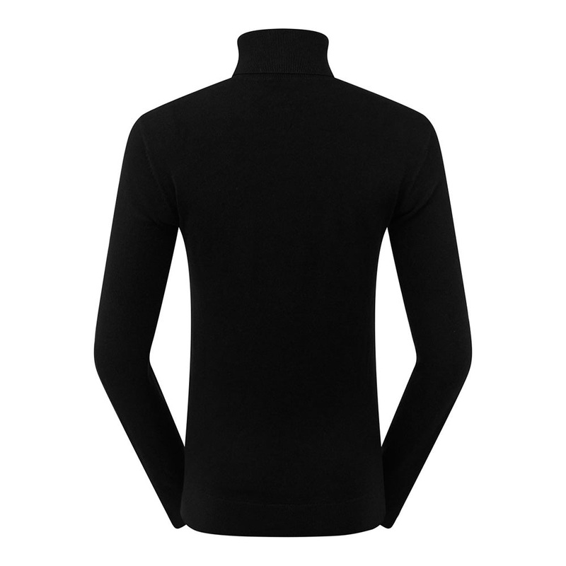 Pure Golf Ladies Classic Roll Neck in Black