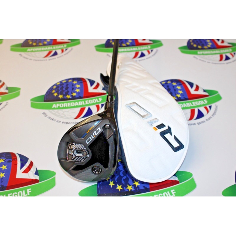 Used Taylormade Left Hand Qi10 Tour 19.5 Degree 3 Hyb Tensei Av Ltd 75G Stiff