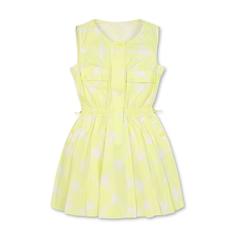 WAAC Korea Seersucker Dress (Yellow)