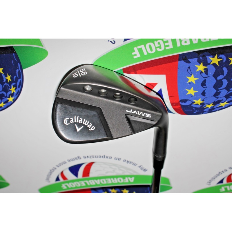 Callaway Jaws Full Toe Black .R. 58/10 Wedge Dynamic Gold Spinner Vss Tour Issue