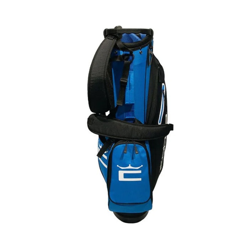 COBRA Signature Stand Bag – Black/Electric Blue