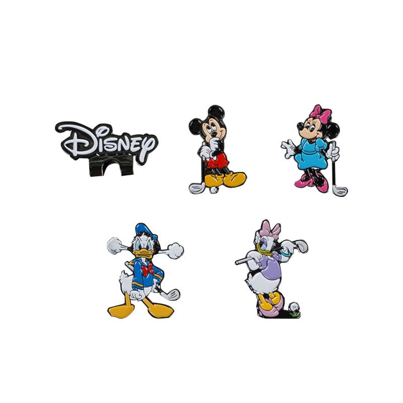 DISNEY Hat Clip & 4Pcs Marker Set