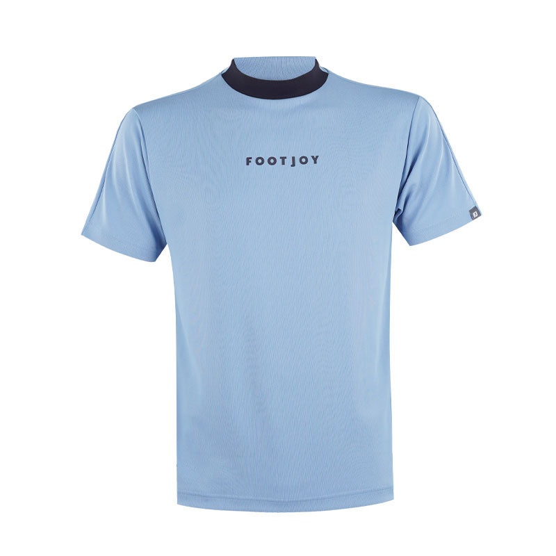 FOOTJOY Japan Bicolor Men’s Mock Shirt (Blue)
