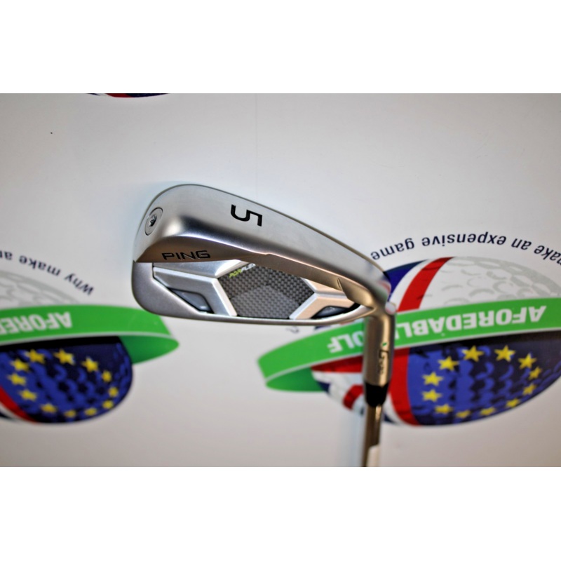 New ping G430 Green Dot 5 Iron Nippon AWT 2.0 Steel Shaft Regular Flex