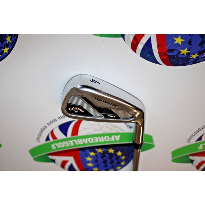 Used Callaway Mavrik Pro 4 iron Dynamic Gold MID 115 s300 stiff flex