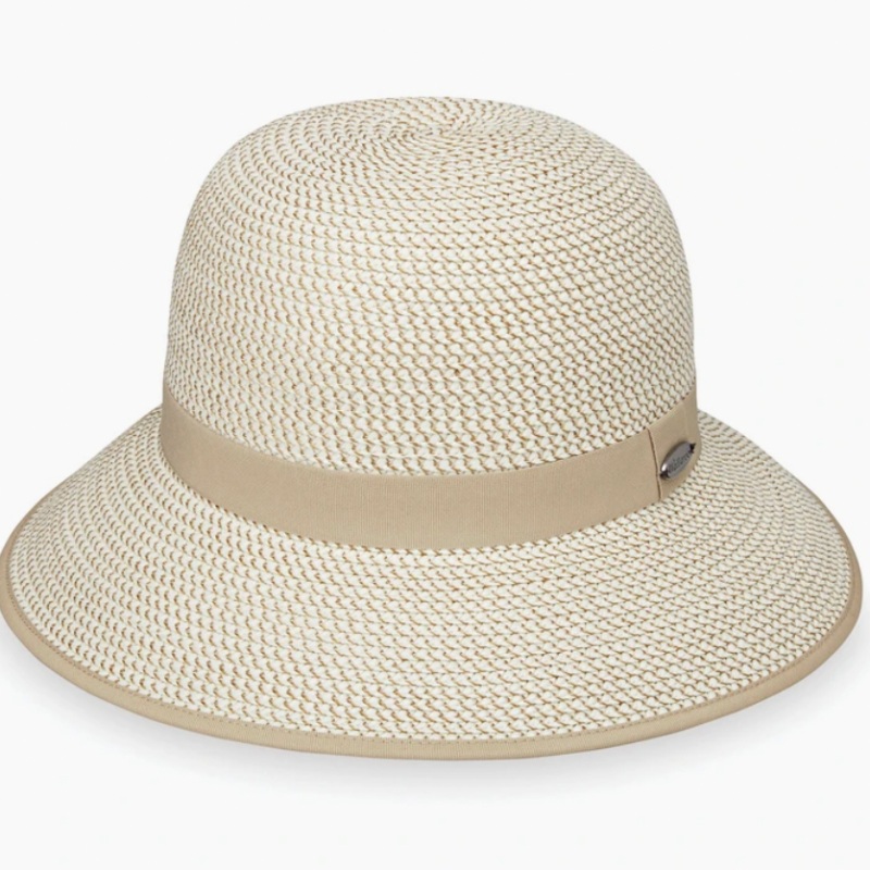 Wallaroo Darby Hat – Ivory/Taupe