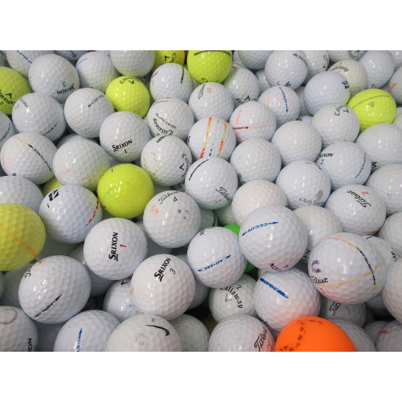 Wholesale 300 A/B Grade Mixed Premium Golf Balls