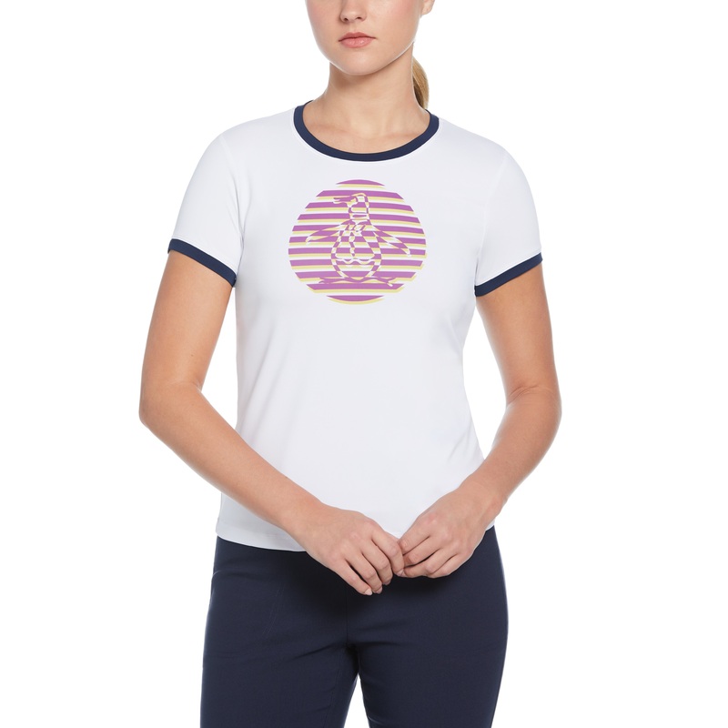 Women’s Circle Pete Performance Tennis Tee