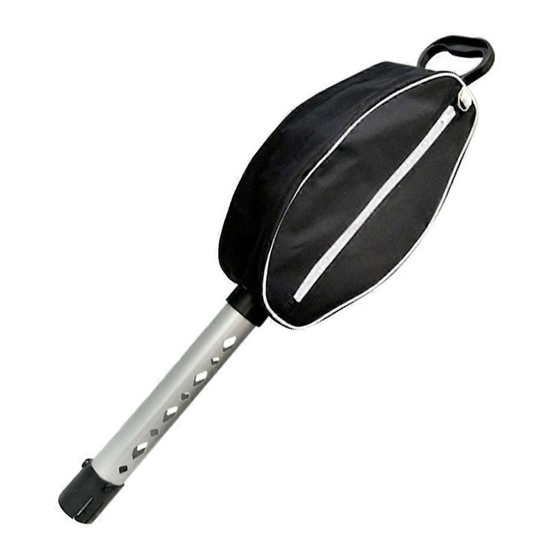 Automatic Locking Spoon Cup Golf Ball Picker Aluminum Retractable Ball Retriever Sucker Tool Golf Ball Picker