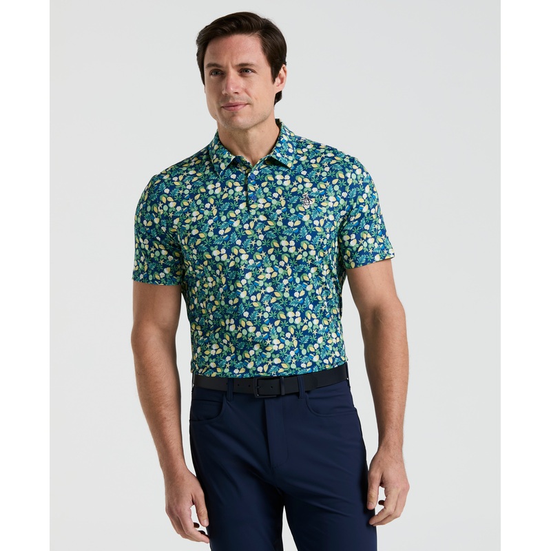 Men’s Pete’s Coconut Caddy Golf Polo