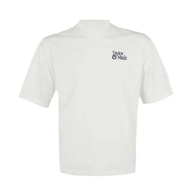 TAYLORMADE HT Bandana Men’s Mock Shirt (White)