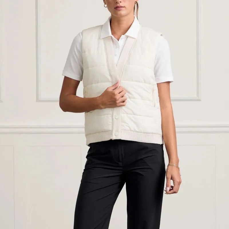 Williams Athletic Club Haliee Vest – Pinky White