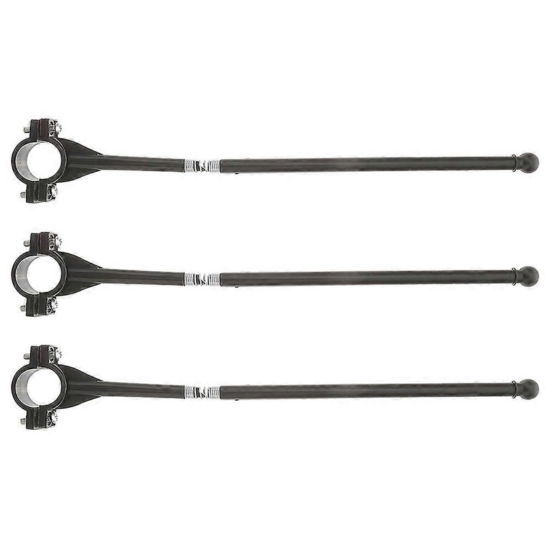 3pcs Fibreglass Cycling Flag Poles for Bike  Lightweight, Durable Handlebar Mount for Road and Mountain Bikes, Easy Installation, Enhanced Safety