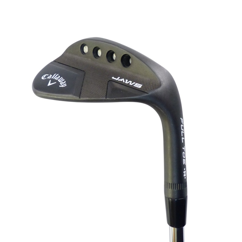 Callaway: Jaws Full Toe Black 56 Wedge Steel Stiff Right Hand