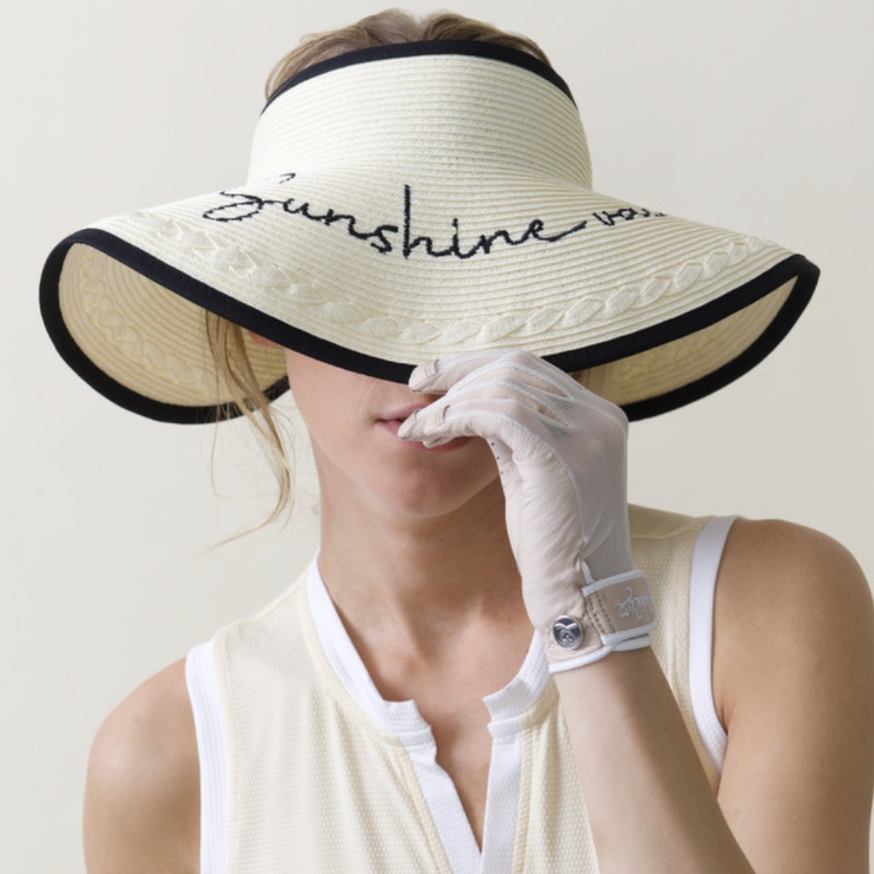Daily Sports Amalfi Visor – Ivory