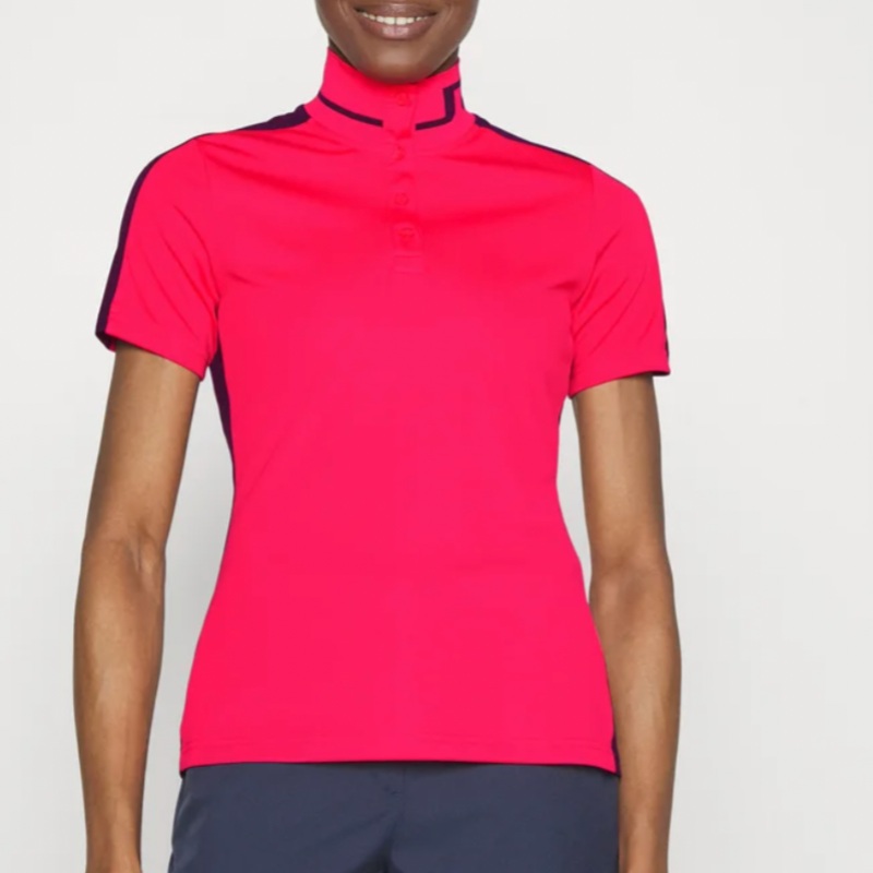 JL Golf Pip Mock – Azalea|XS|S|M