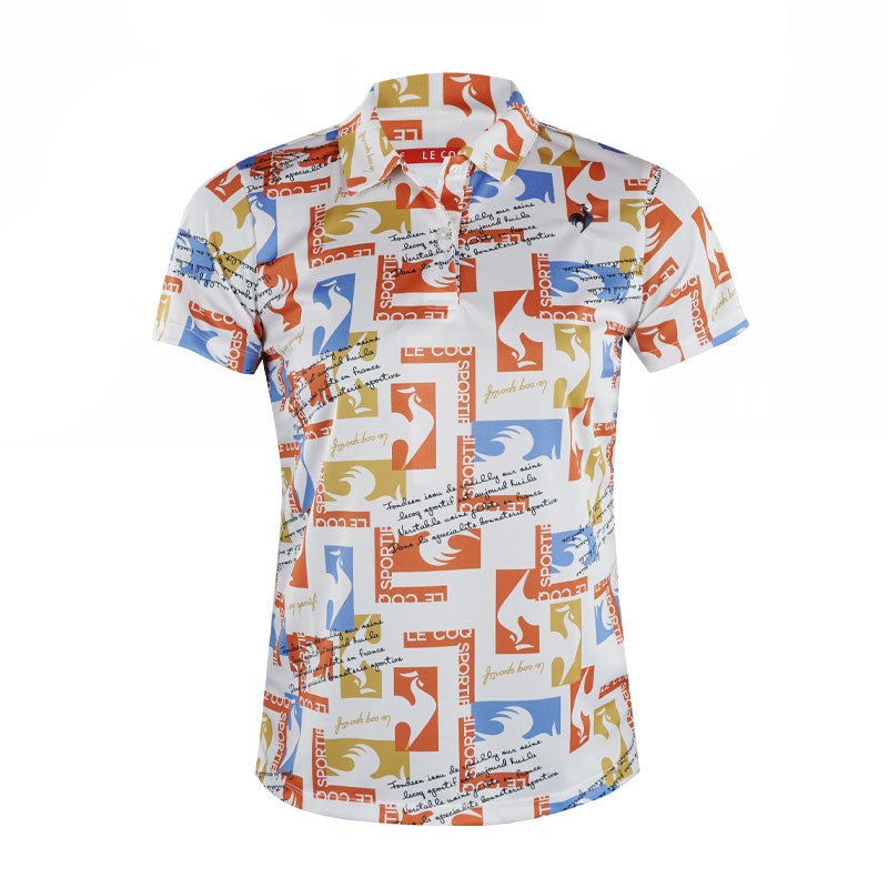 LE COQ SPORTIF GOLF SMU Women’s Polo (Orange)