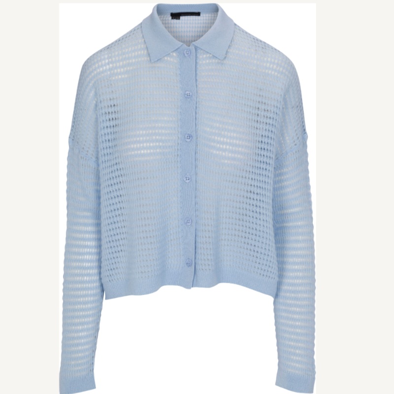 360 Cashmere Viviana Sweater – Chambray