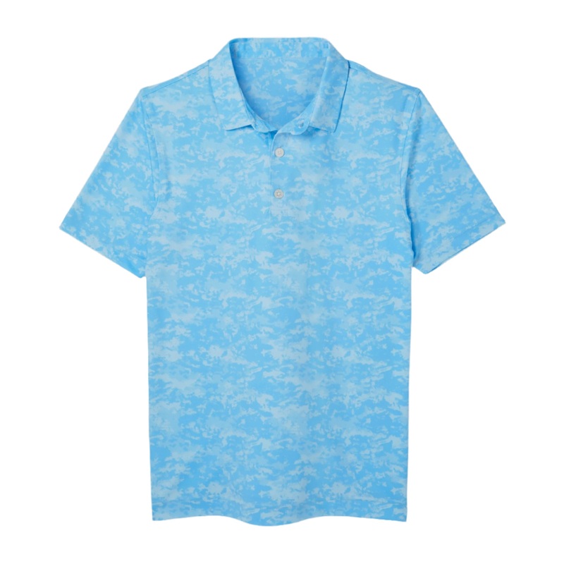 Cloud Camo Junior Shirt – True Blue