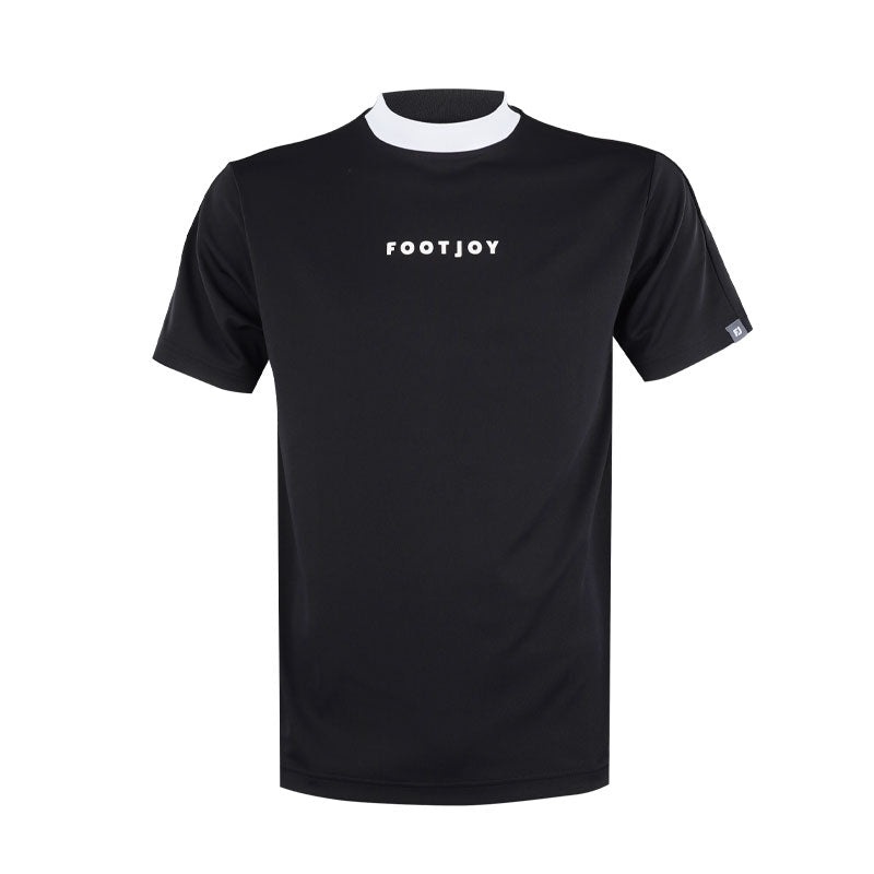 FOOTJOY Japan Bicolor Men’s Mock Shirt (Black)