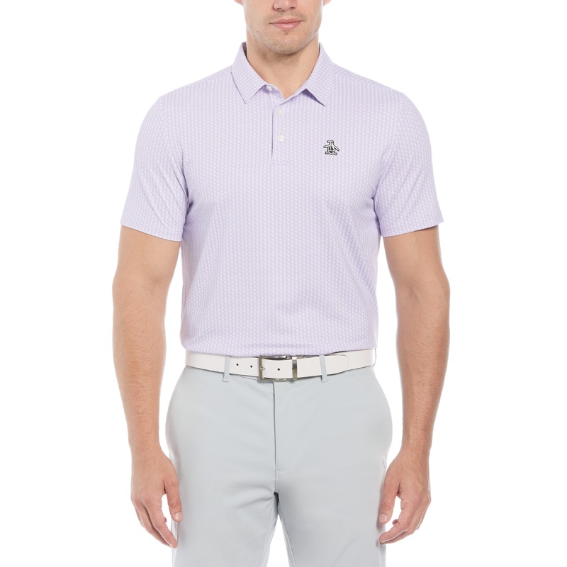 Men’s All-Over Pete Print Golf Polo