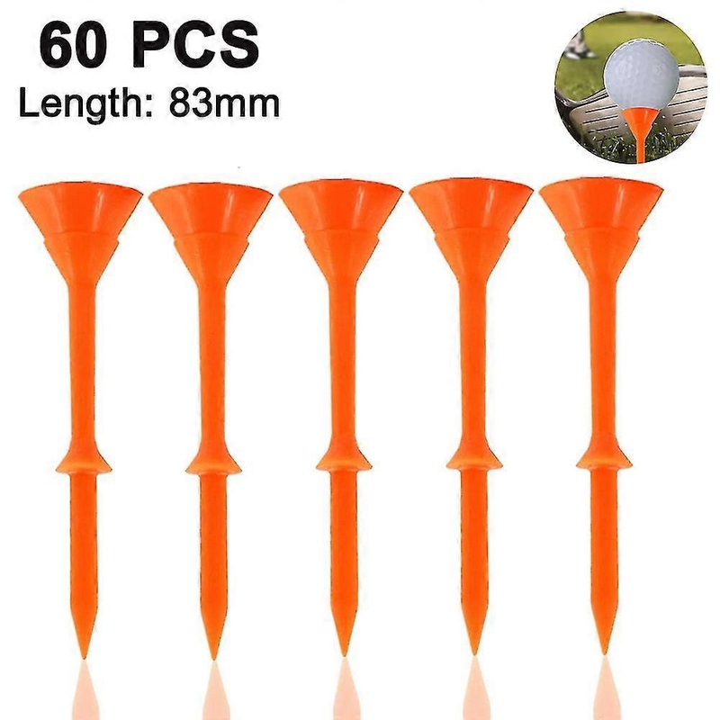 Plastic Golf Ball Nail Ball 60 Packreduced Friction & Side Spin Golf Plastic Tees