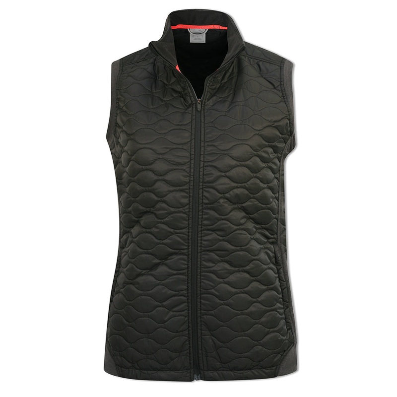 Puma Ladies Cloudspun PrimaLoft Black Golf Gilet – Last One Medium Only Left
