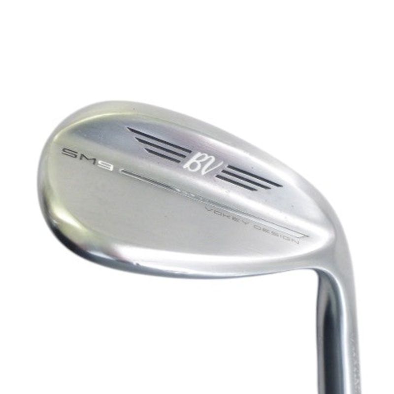Titleist: Vokey SM9 Tour Chrome 58 Wedge S-Grind Steel Wedge Right Hand